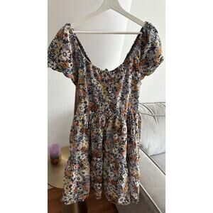 Floral Summer Sundress Mini XL Summer Femenine